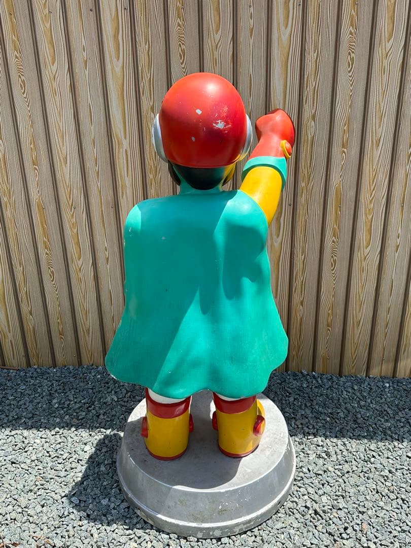 昭和レトロ　ミニミニマン　店舗看板　店舗什器　不動産屋　希少　巨大　激レア