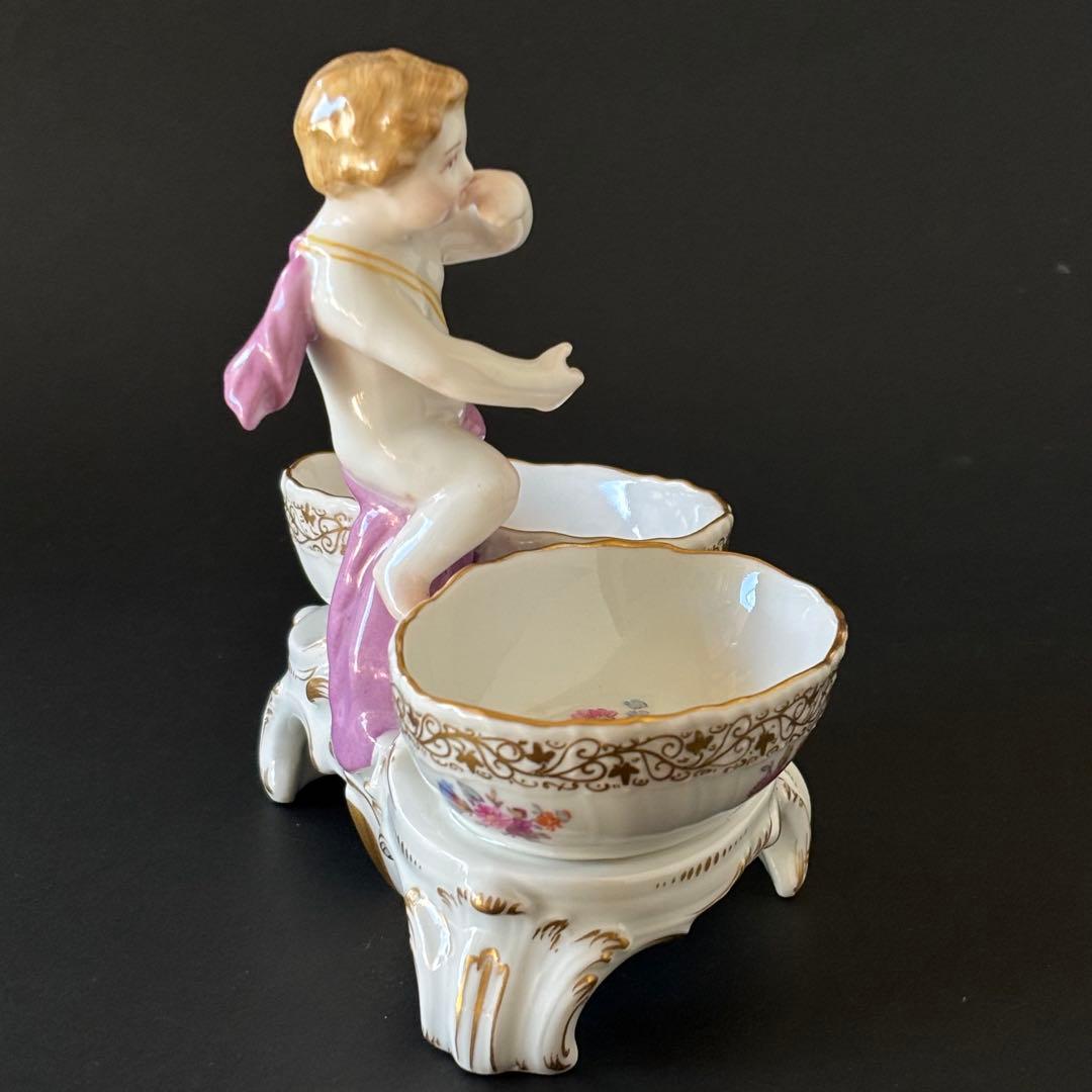 KPM ベルリン　ダブルソルトセラー　天使