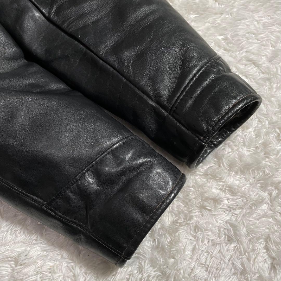 ショット レザージャケット ライダースジャケット ライナー付き AT101