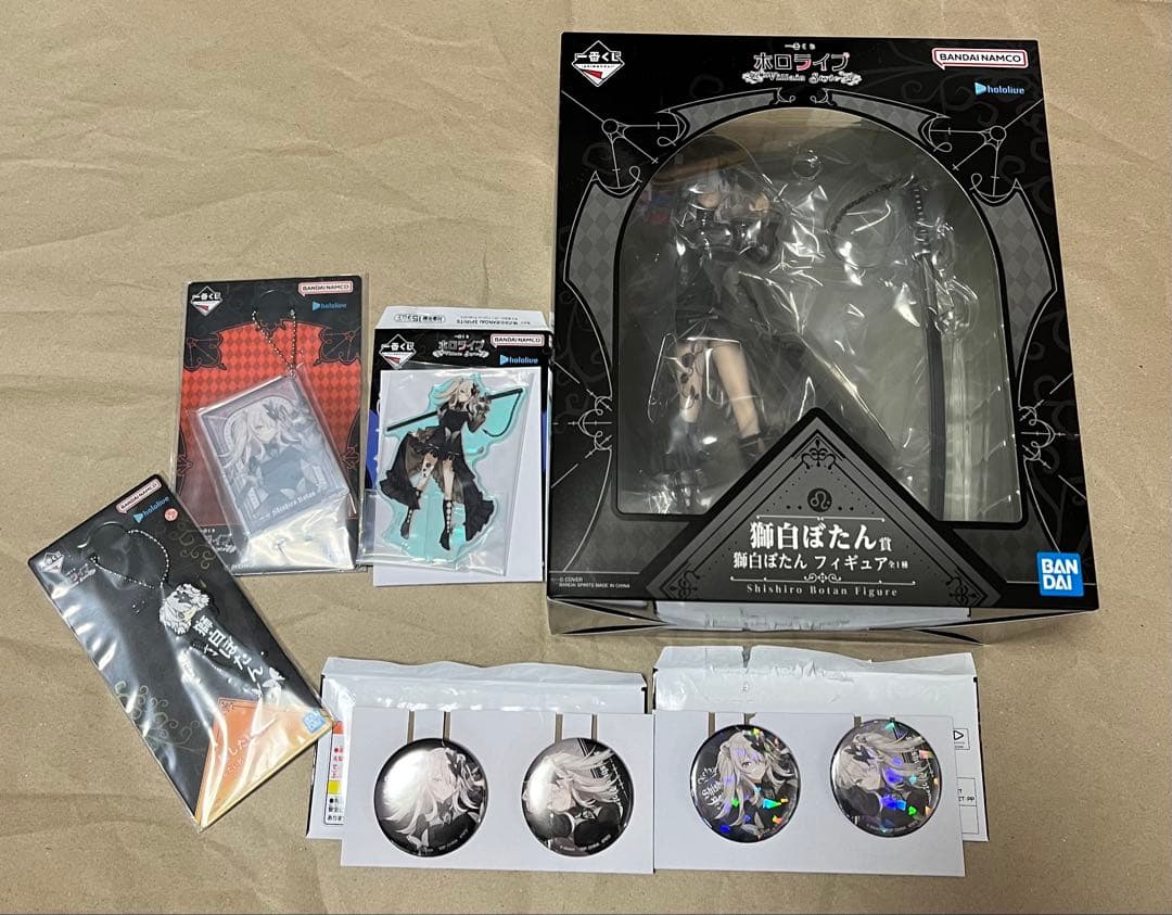 獅白ぼたん 一番くじ フィギュア 他 6点セット
