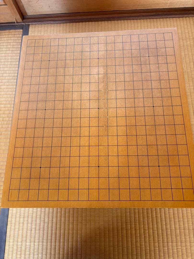 本榧5寸碁盤　揮毫入り