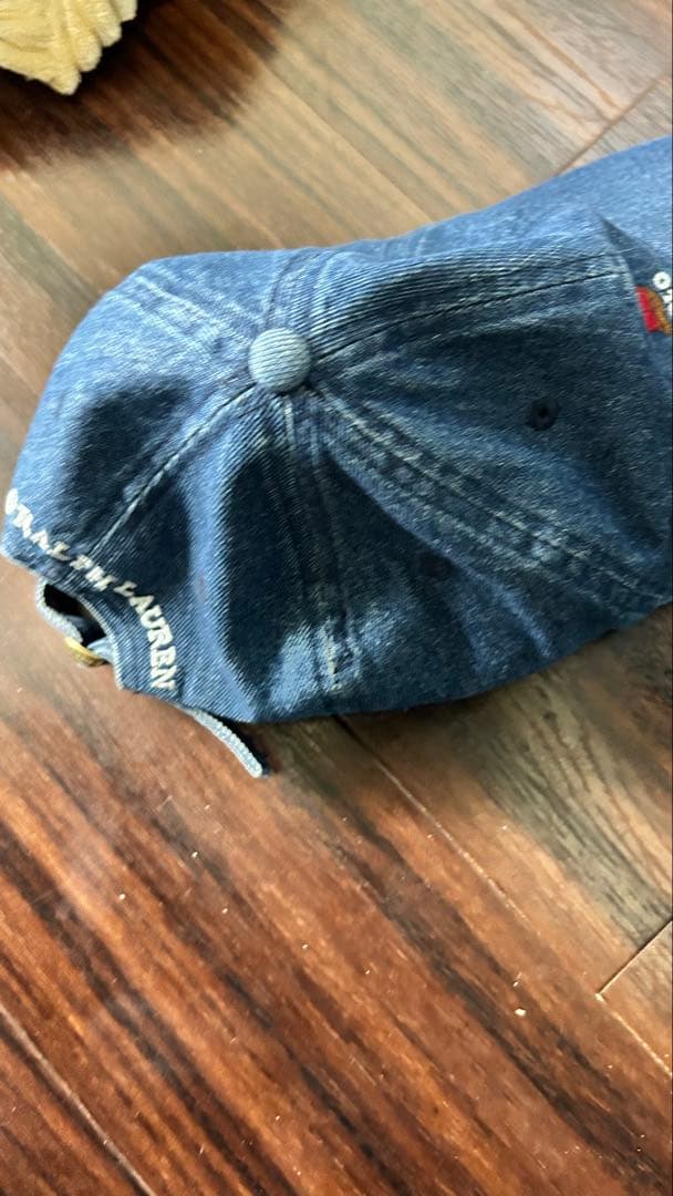 POLO OLD RALPH LAUREN デニムキャップ
