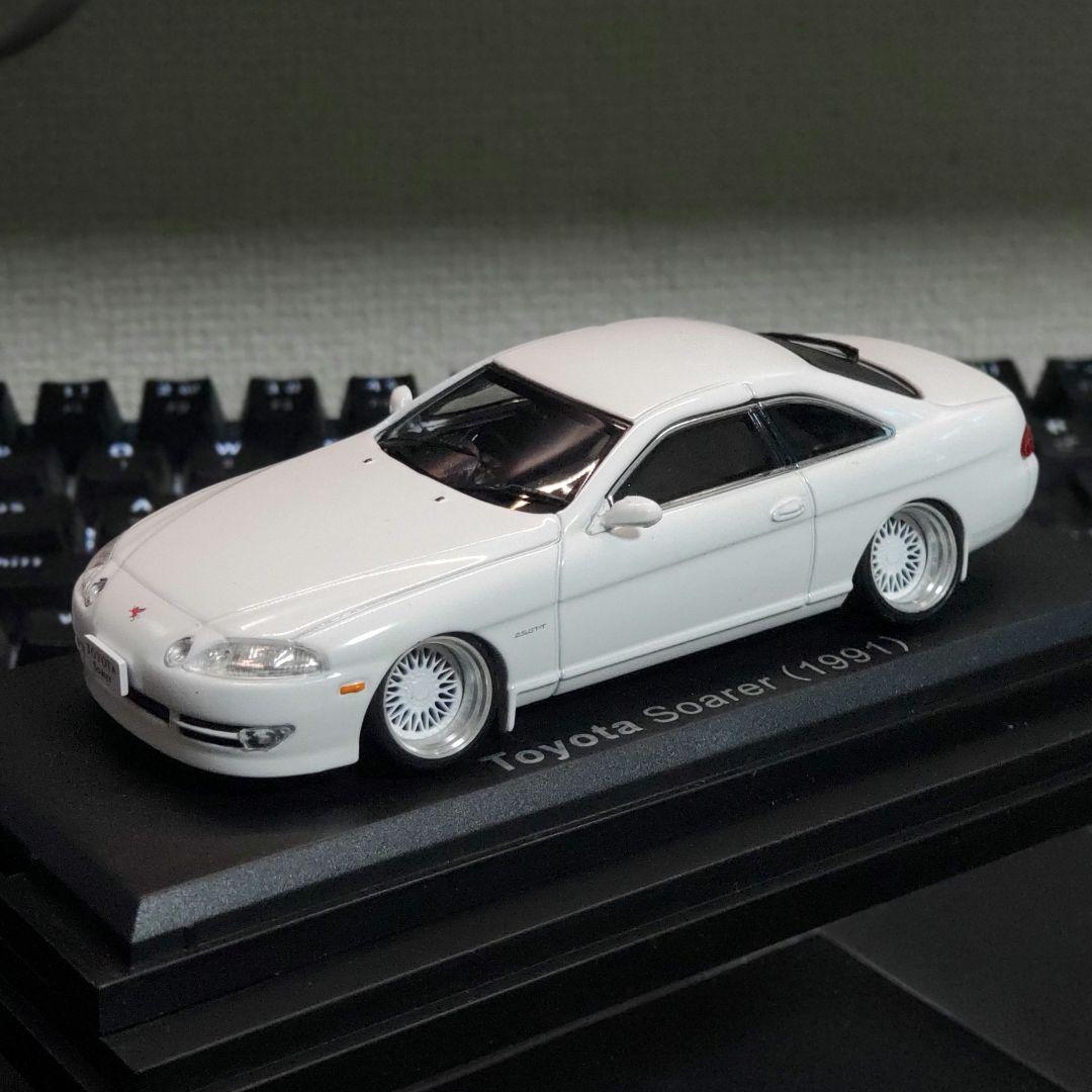 トヨタ 30ソアラ ホワイト 1/43