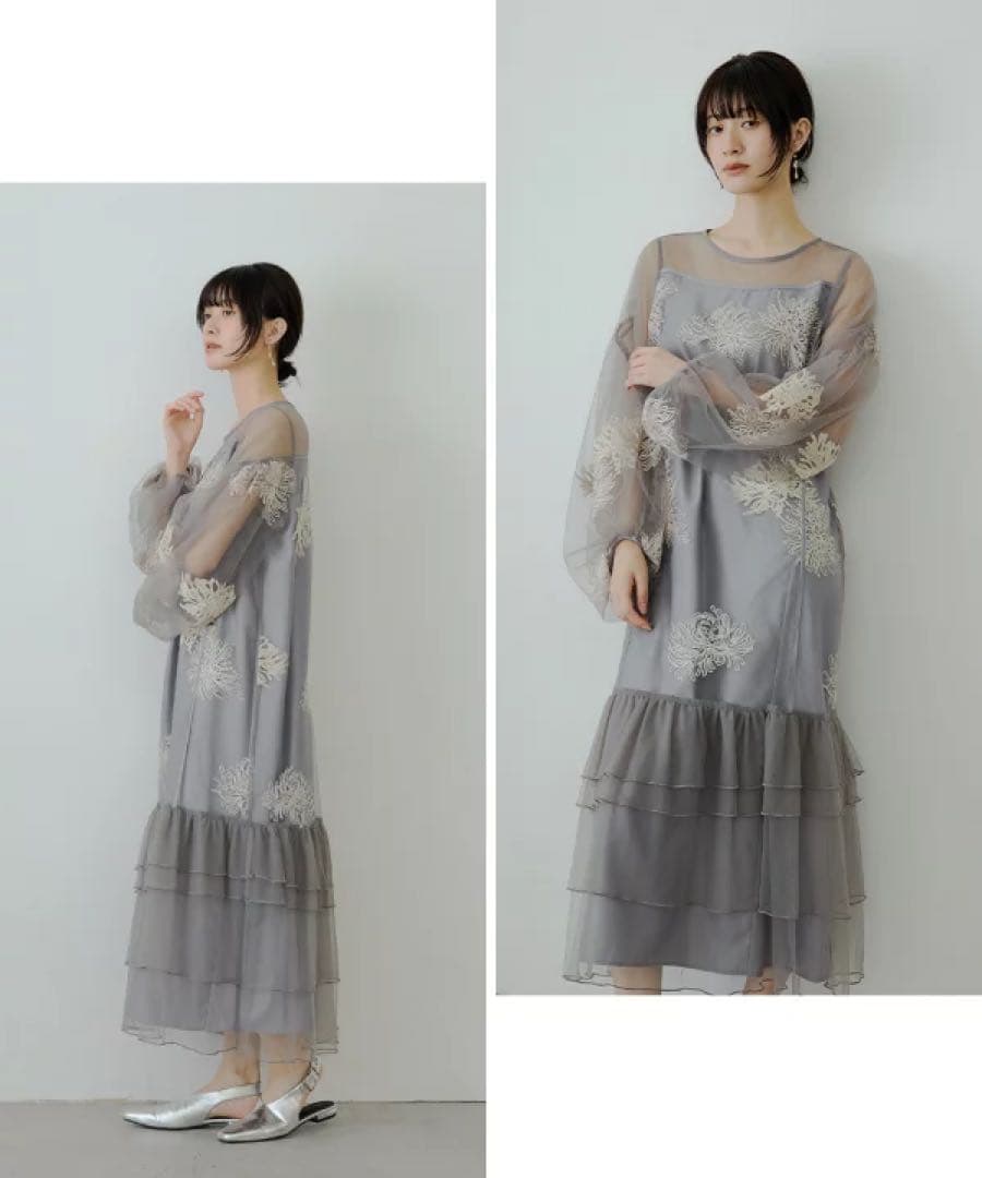 niana シフォン パーティードレス 結婚式