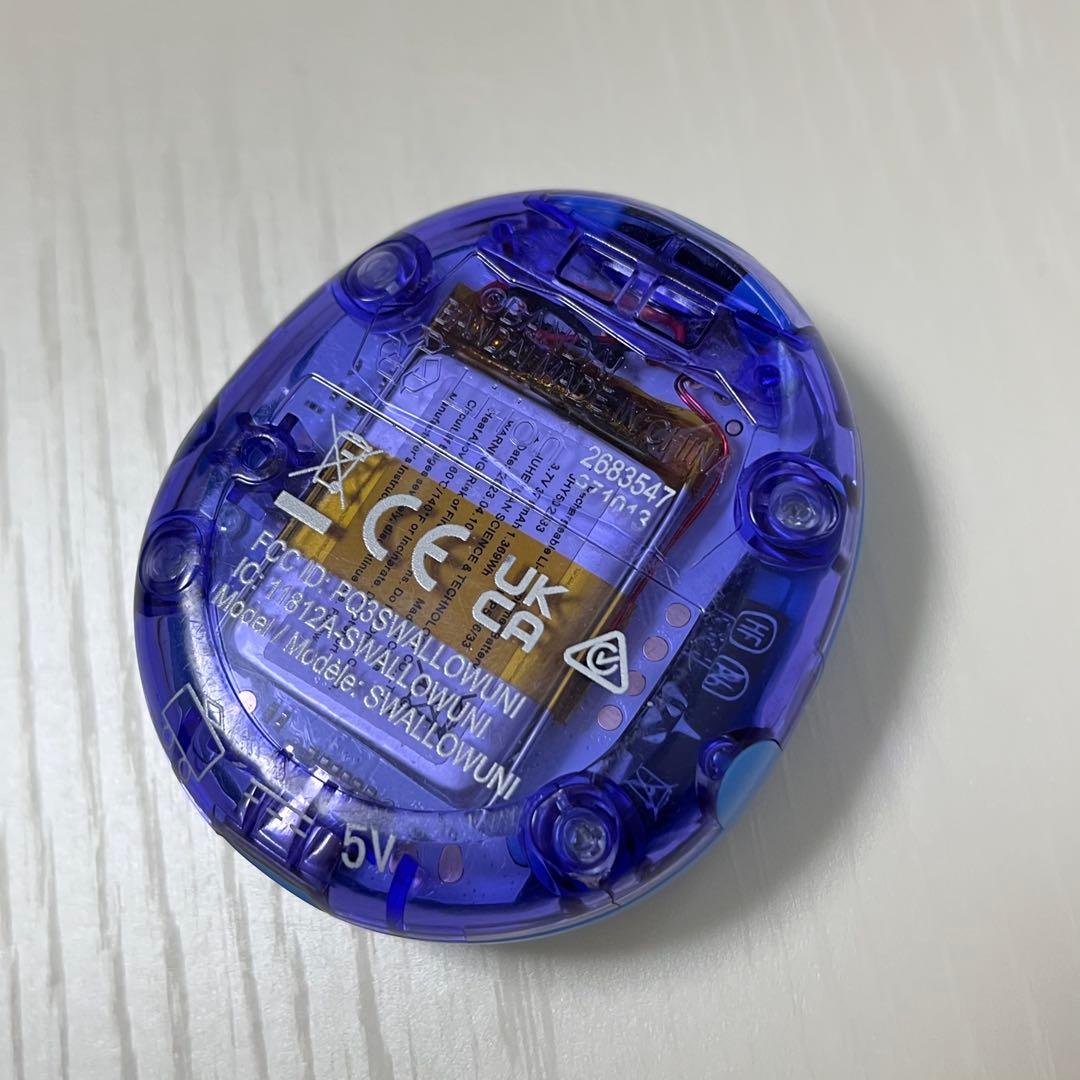 【ジャンク品】たまごっちユニ　Tamagotchi Uni ブルー　パープル