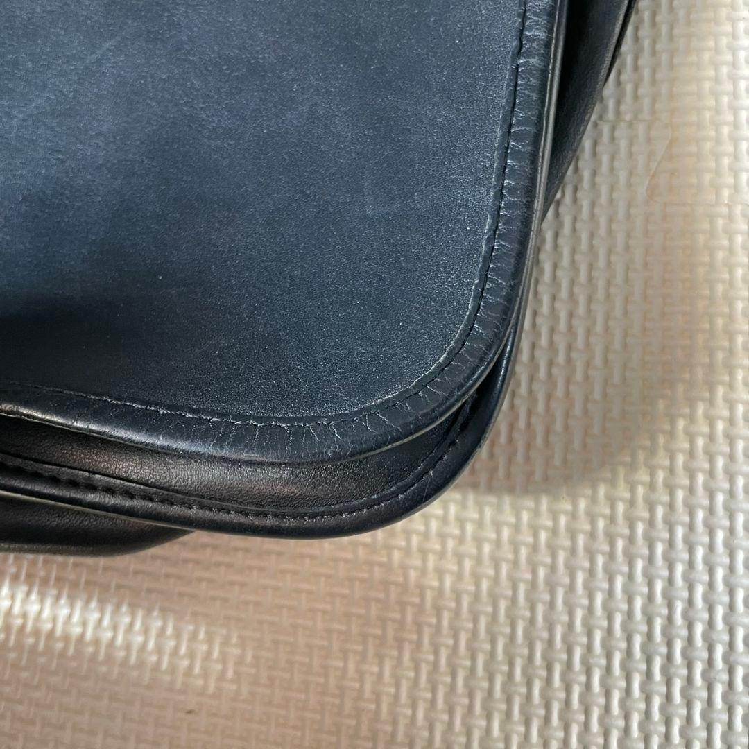 極美品 Vintage Coach Pocket Purse Black USA