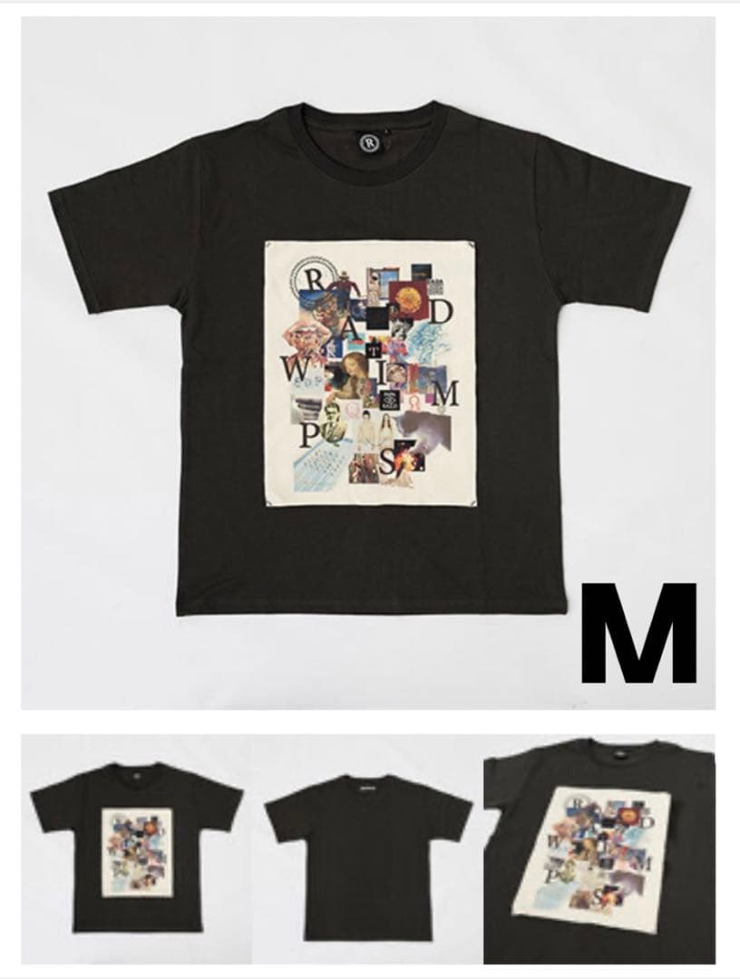 む*様 RADWIMPS 特別展 ポップアップ シングルジャケットコラージュTシ