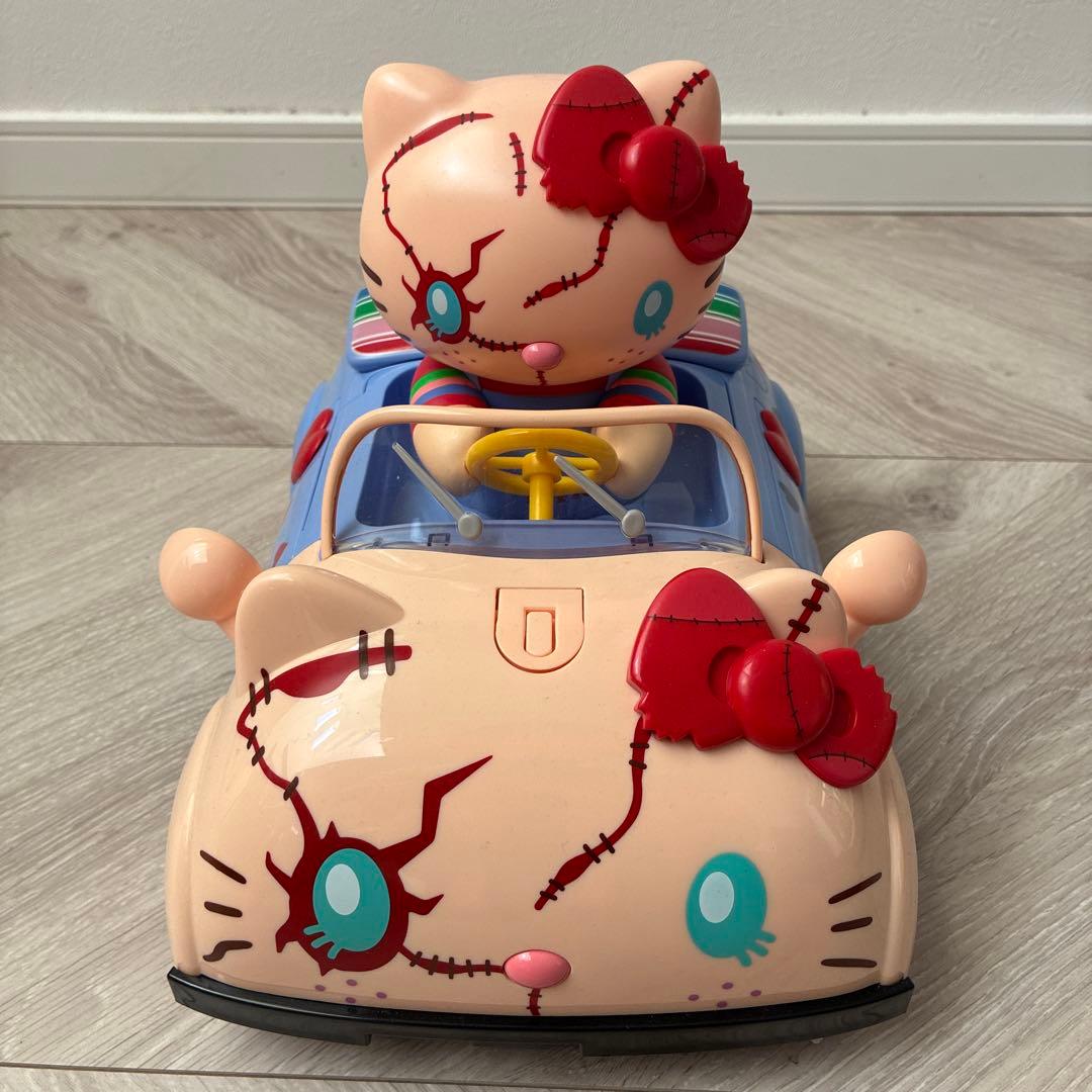 限定 USJ ロサンゼルス ハローキティ チャッキー ポップコーンバケツ 新品