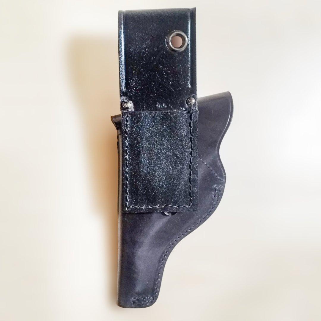 ニューナンブ 3インチ用 本革製ホルスター 分離型 制服用