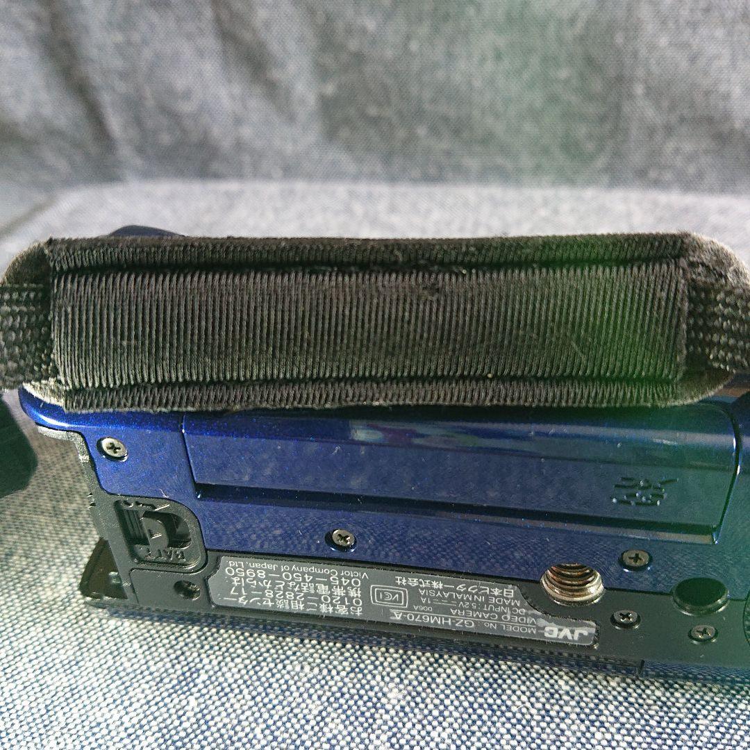 JVCビクター エブリオHD ビデオカメラ美品大容量バッテリー