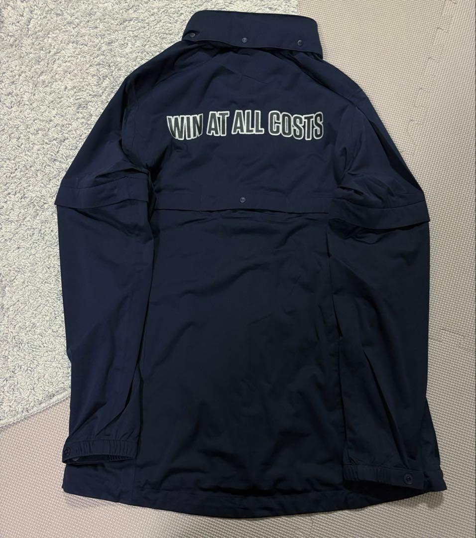 waac ナイロンジャケット　レイン　ブルゾン　ゴルフウェア　ワック　撥水