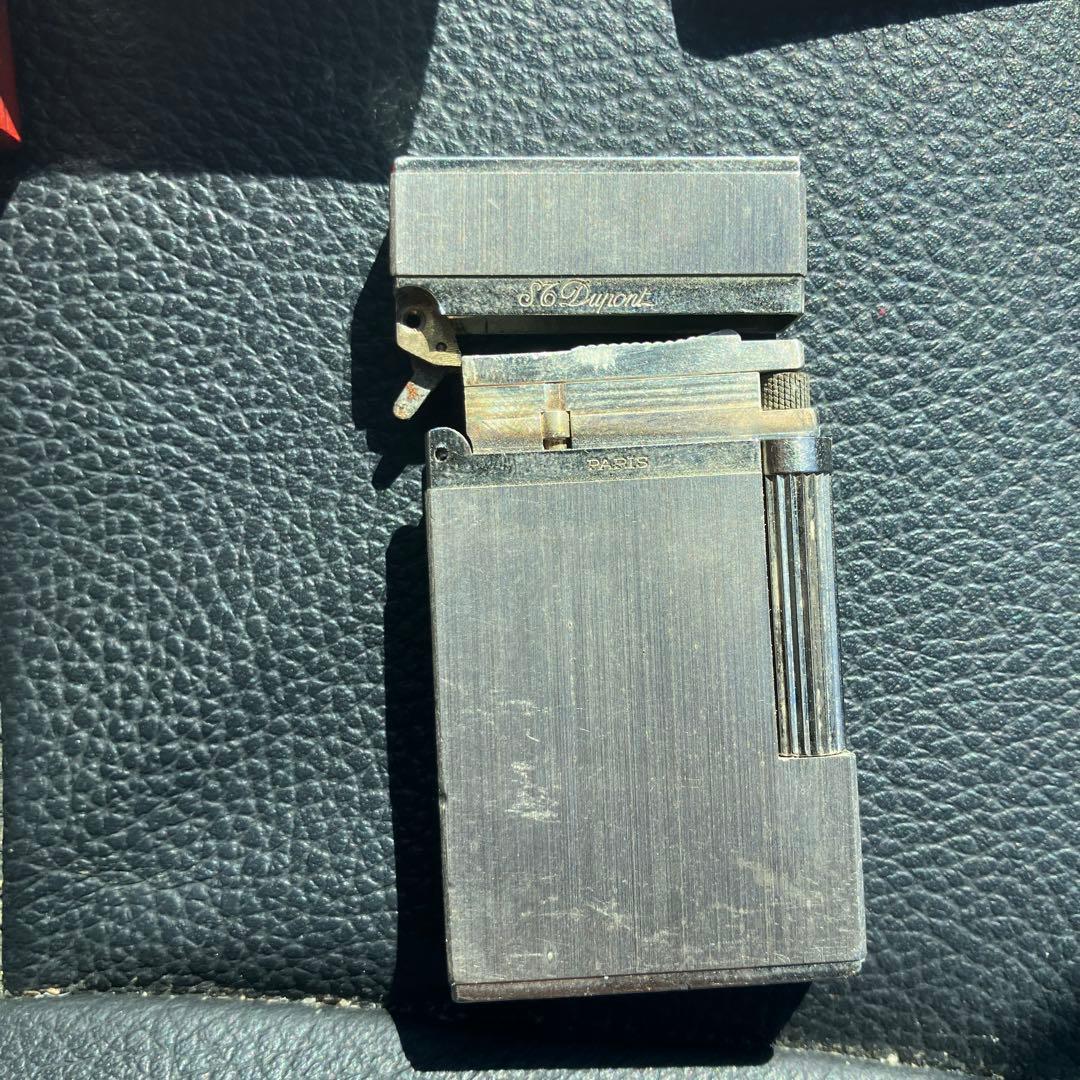 デュポンライター ヘアライン 箱付