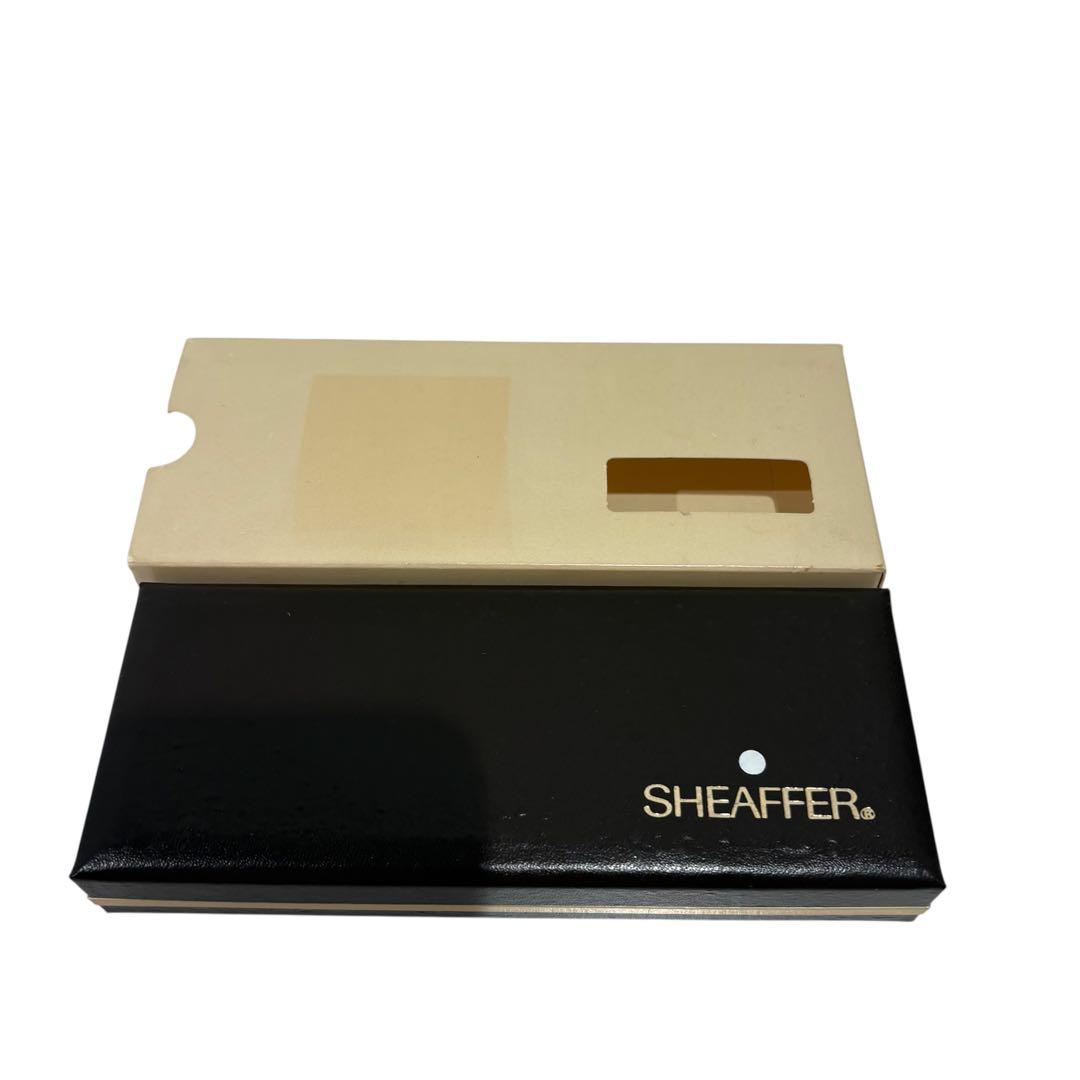 【美品】SHEAFFER 万年筆 14K 貴金属　黒 専用ケース付き