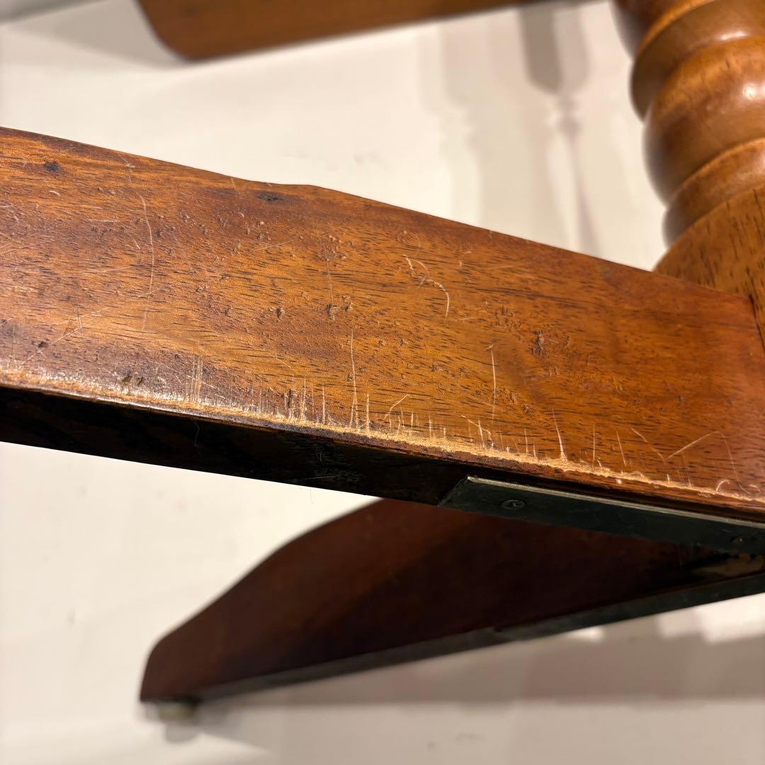 コーヒーテーブル　カフェテーブル　木製テーブル　ダイニングテーブル