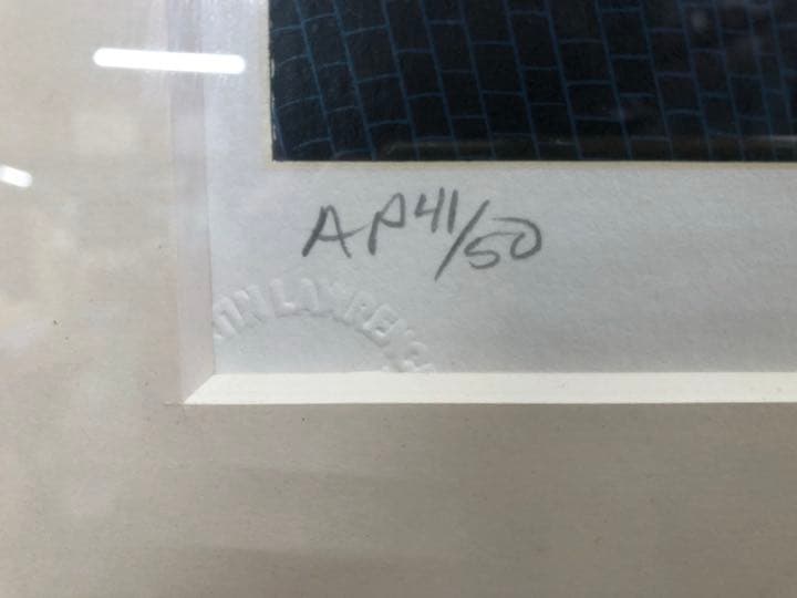 山形博導　シルクスクリーン　泥棒2