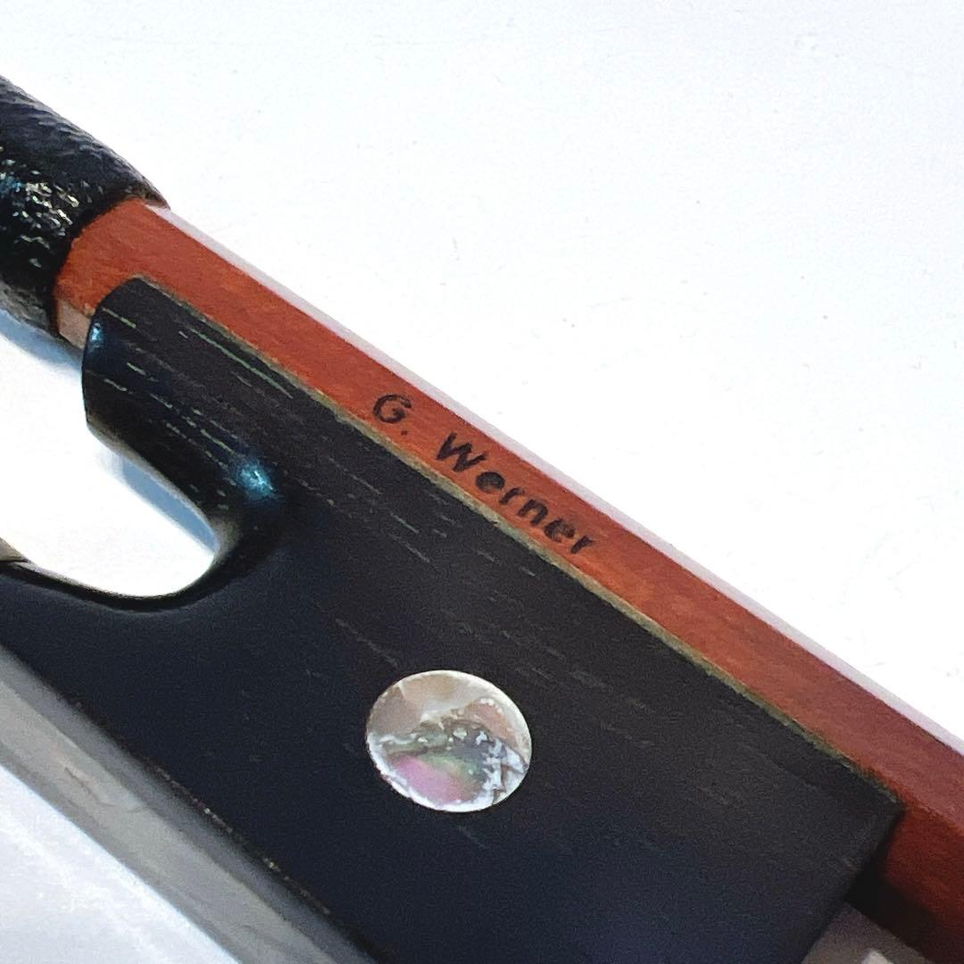 G.WERNER バイオリン弓 4/4 張り替え不要　ゲオルグ・ウェルナー