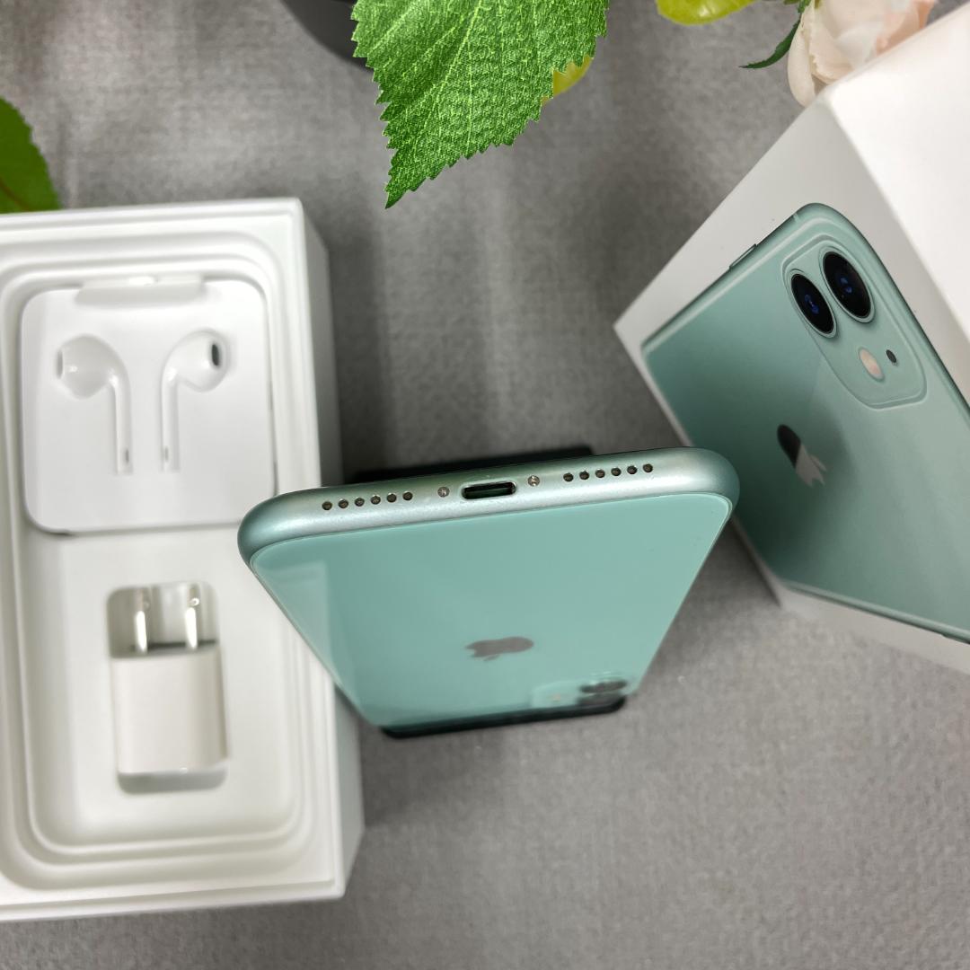 iPhone 11 128GB グリーン 国内SIMフリー 送料無料