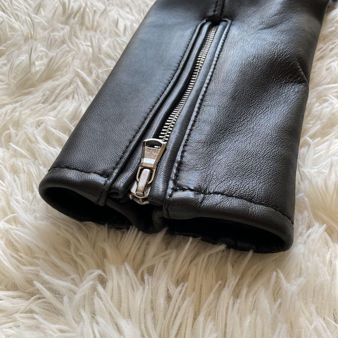 美品✨BEAUTY&YOUTH ユナイテッドアローズ　レザージャケット　シングル