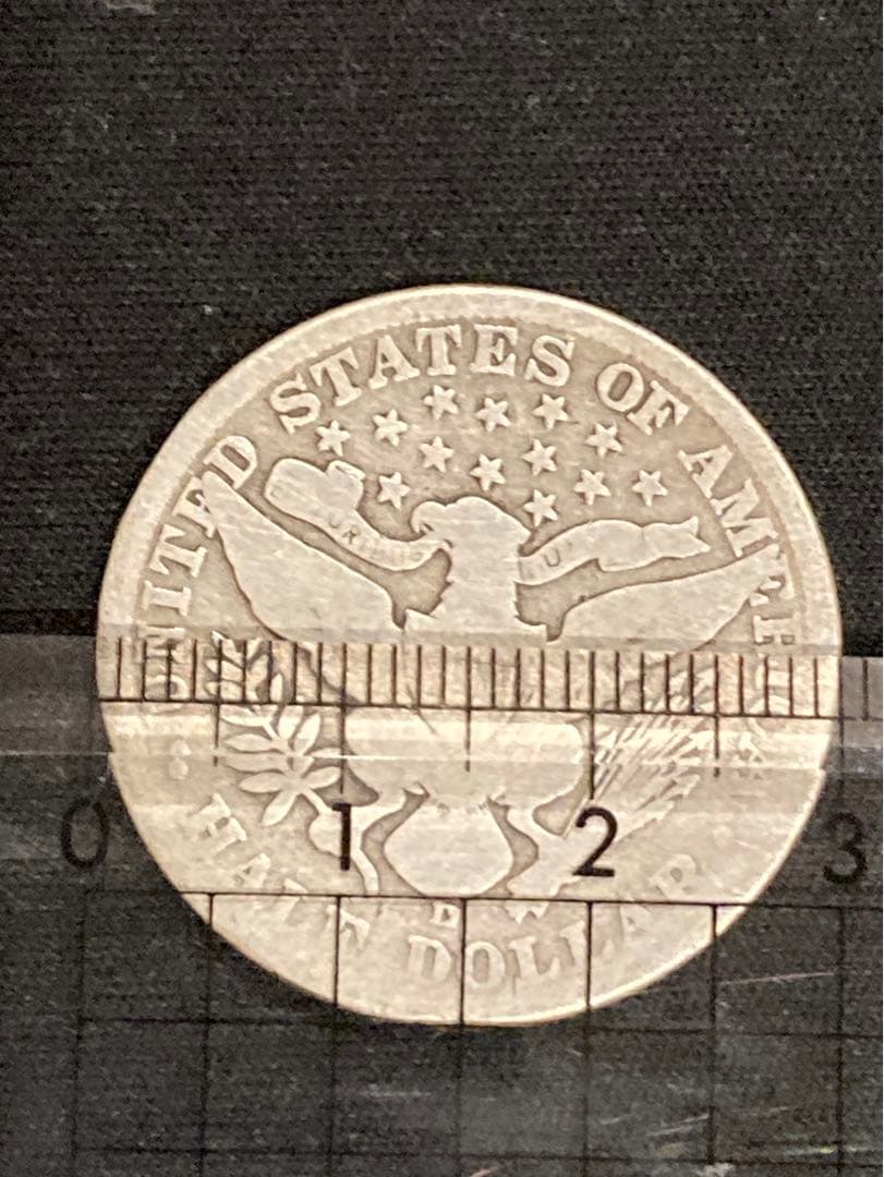 1913年製 ハーフダラー バーバーハーフダラー　　銀貨