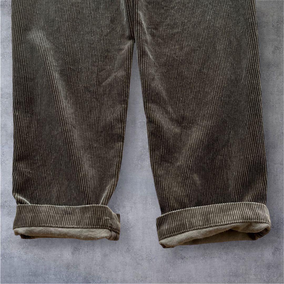 skPolo Ralph Lauren 太畝コーデュロイパンツ 茶 36x