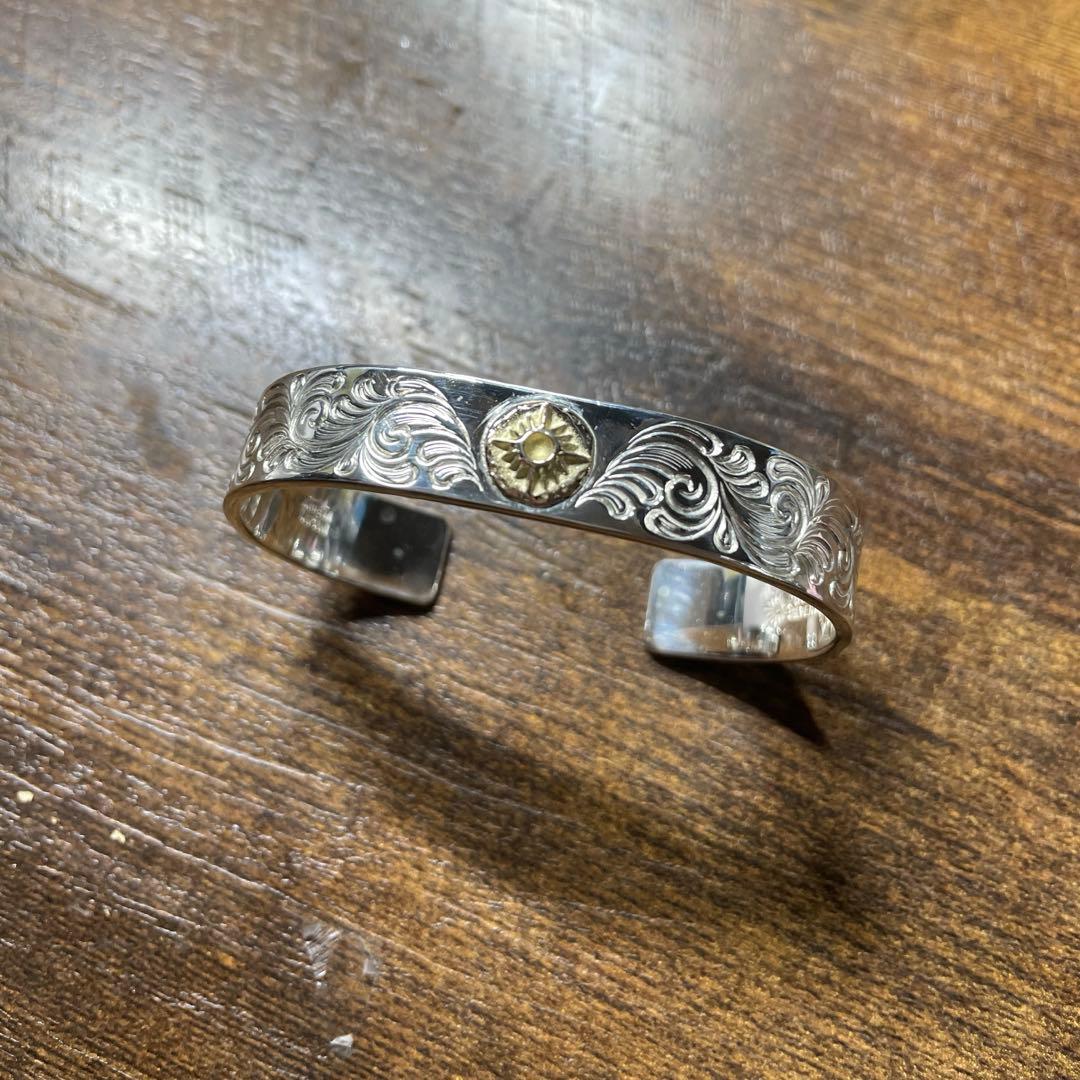 ハイランク　超美品　ほぼ新品級　アリゾナフリーダム　バングル　12mm k18