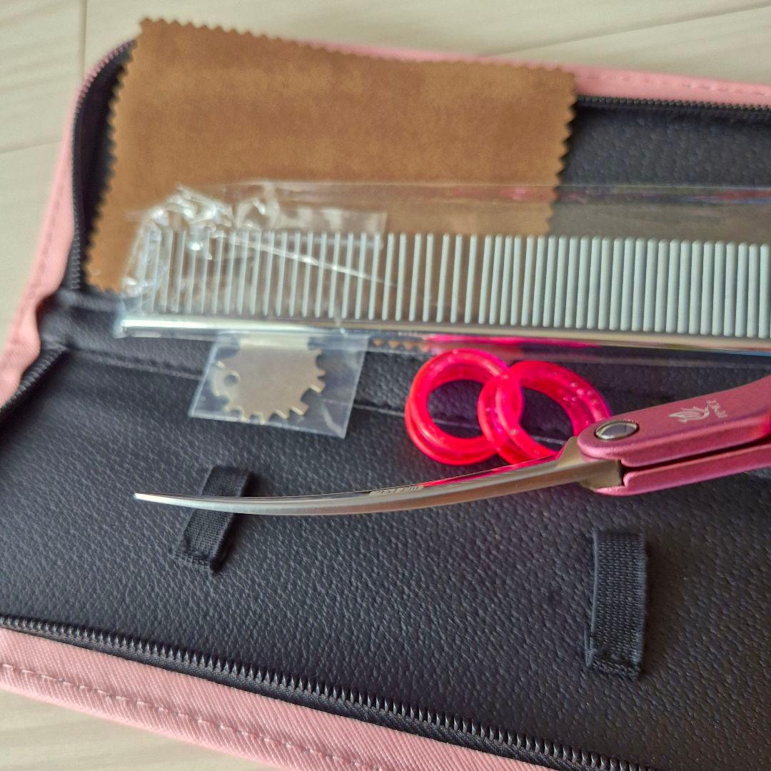 新品★フェニーチェ 6 in★軽量アルミ カーブシザー★軽量トリミングシザー