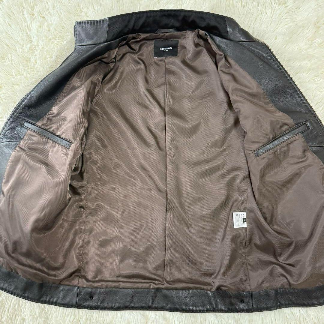 Katsuo Ohnuki様✨メンズビギ シングルライダース レザージャケット