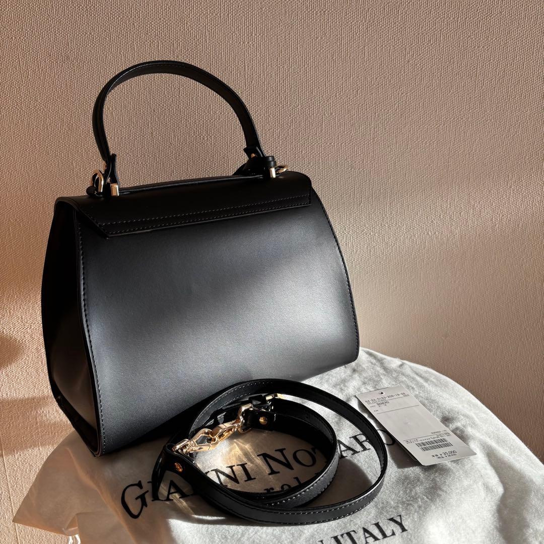 GIANNI NOTARO / BEAMS別注 フラップ ハンドバッグ