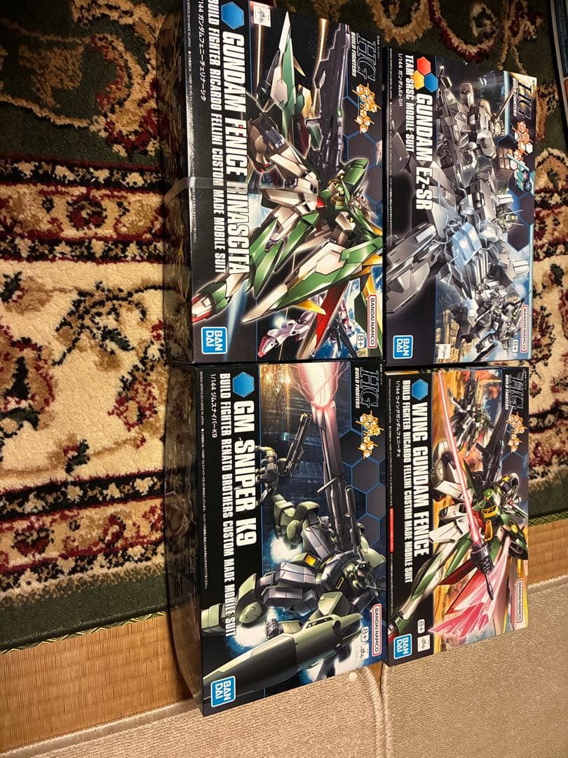 ガンプラセット ガンダムビルドファイターズセットガンダムビルドファイターズトライ