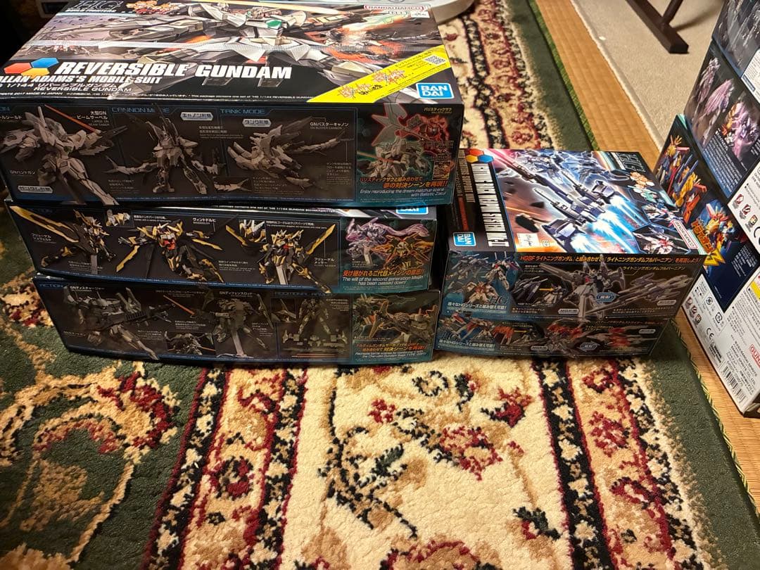 ガンプラセット ガンダムビルドファイターズセットガンダムビルドファイターズトライ