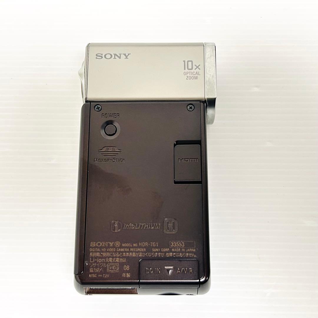 希少動作品 SONY デジタルビデオカメラ ハンディカム HDR-TG1
