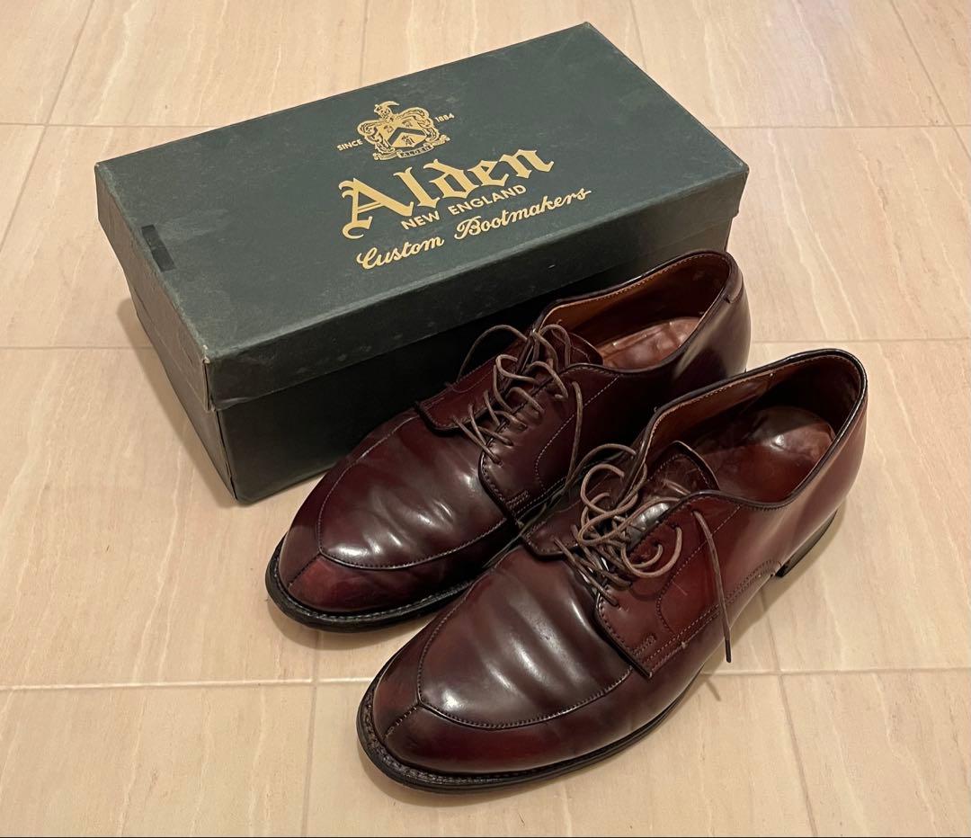 Alden Vチップ　コードヴァン　モディファイドラスト