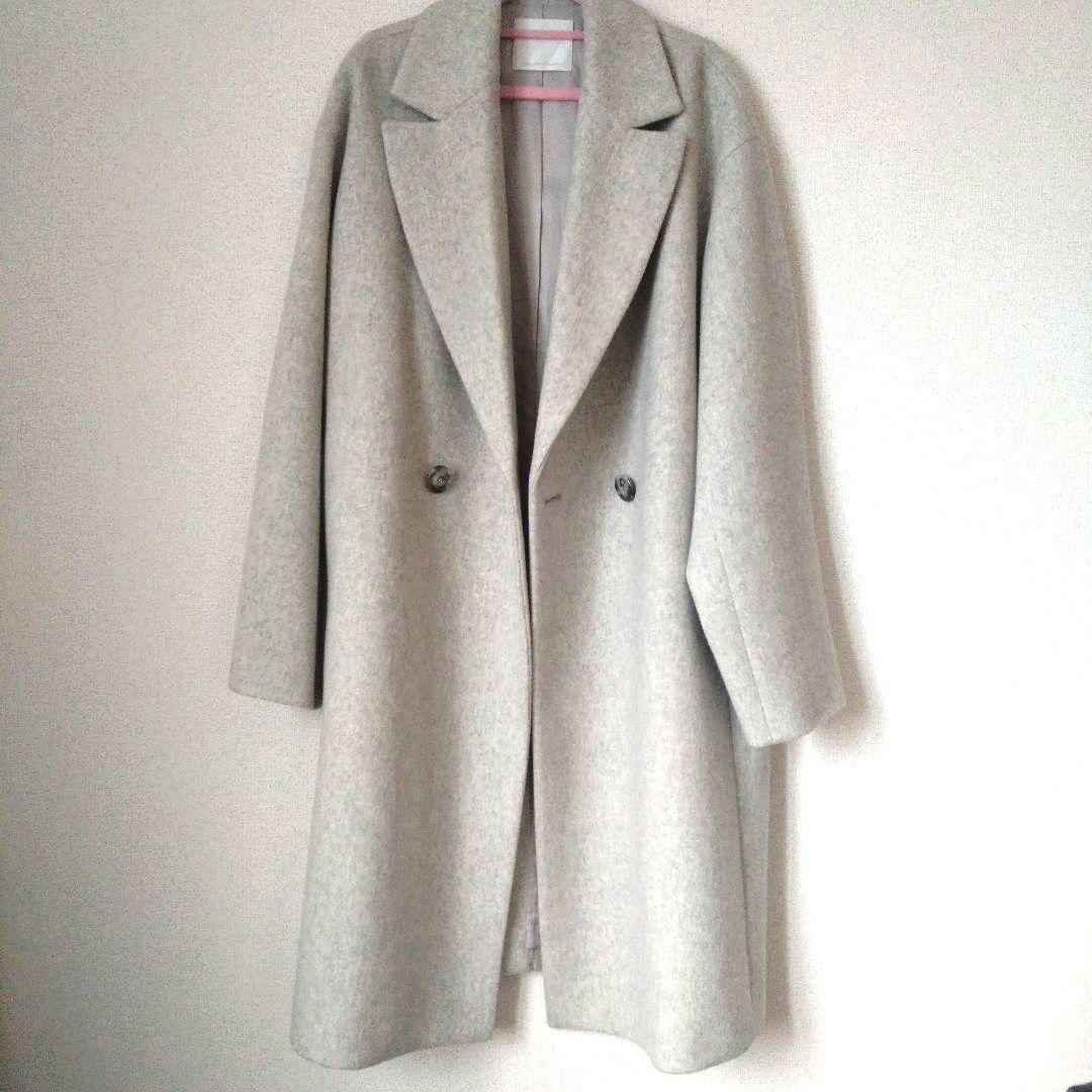 GALLARDAGALANTE ウールビーバーチェスターコート グレー