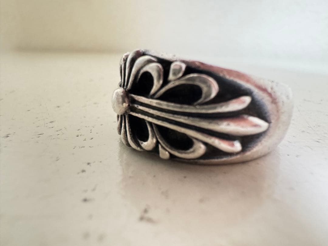 クロムハーツ　フローラルクロスリング