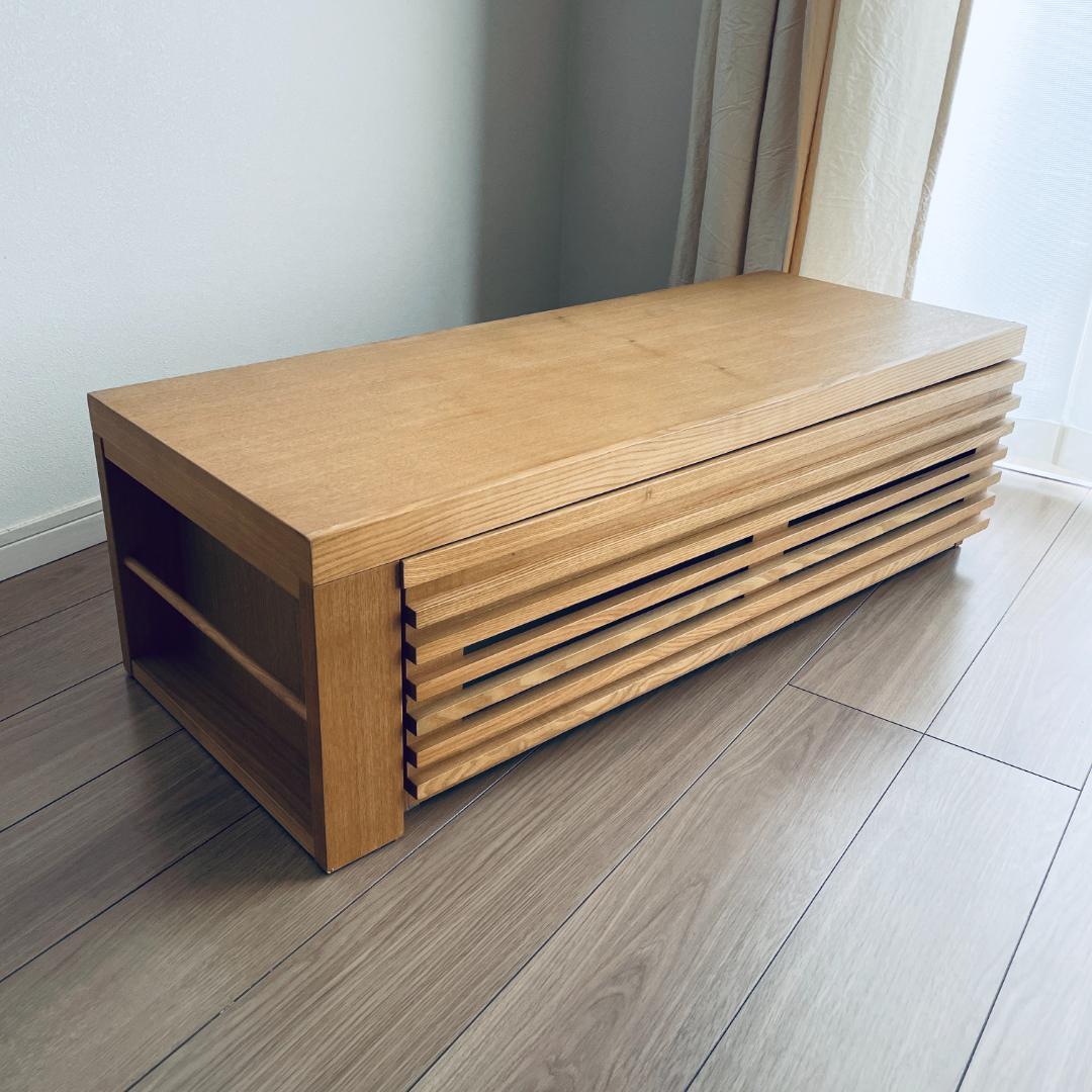 テレビボード 伸縮可 収納付き