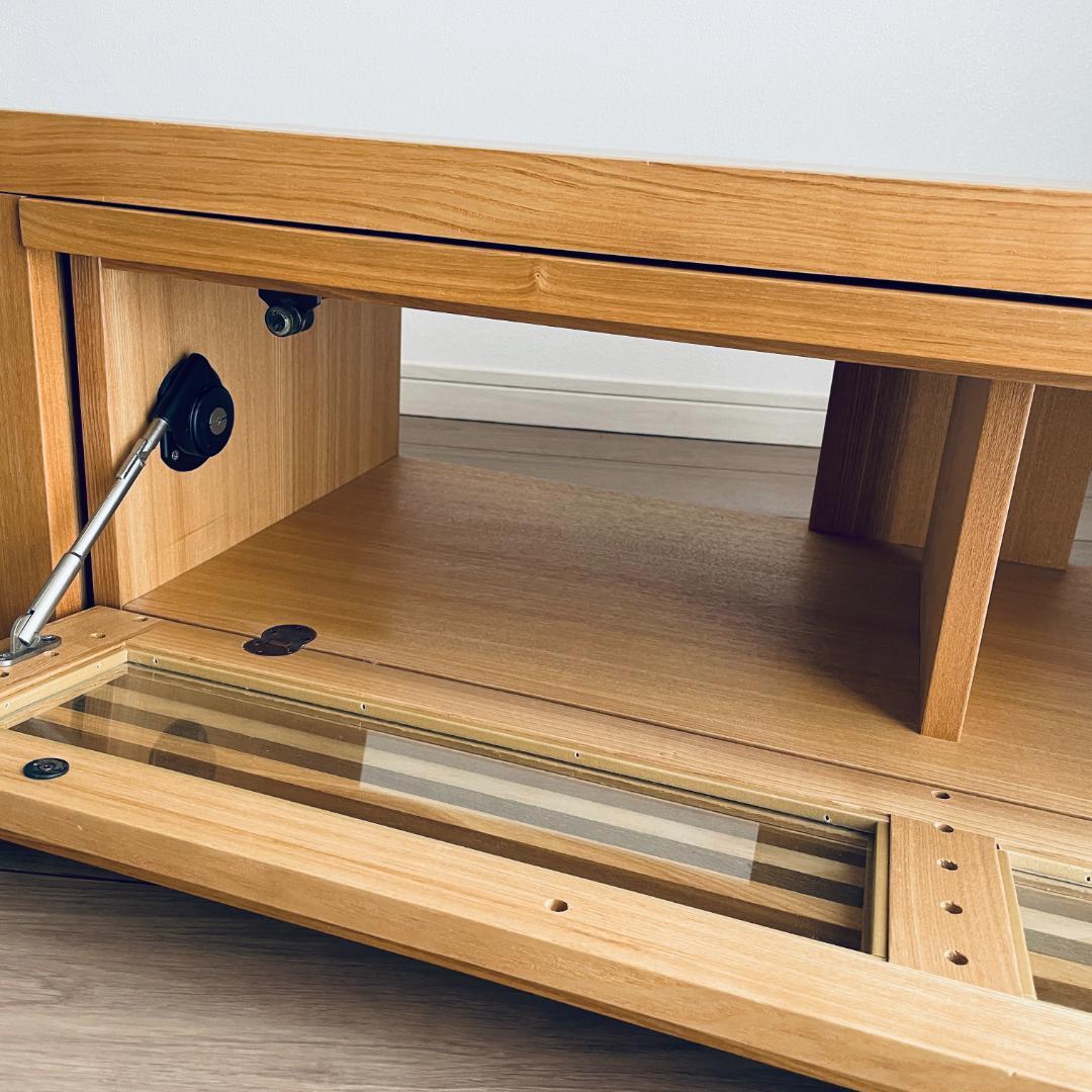 テレビボード 伸縮可 収納付き