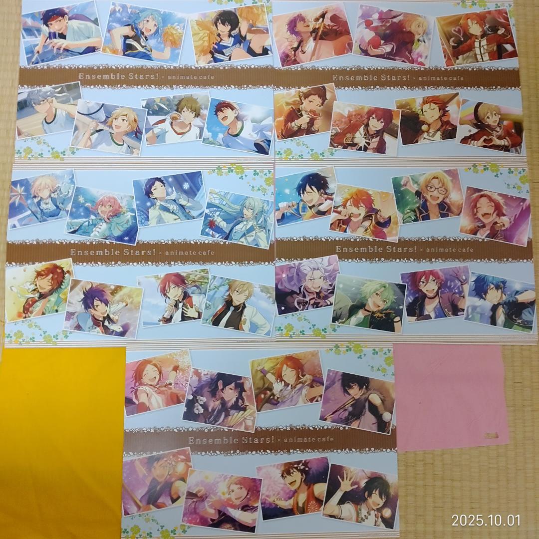 あんさんぶるスターズ！ アニメイトカフェ コラボ ランチョンマット　希少
