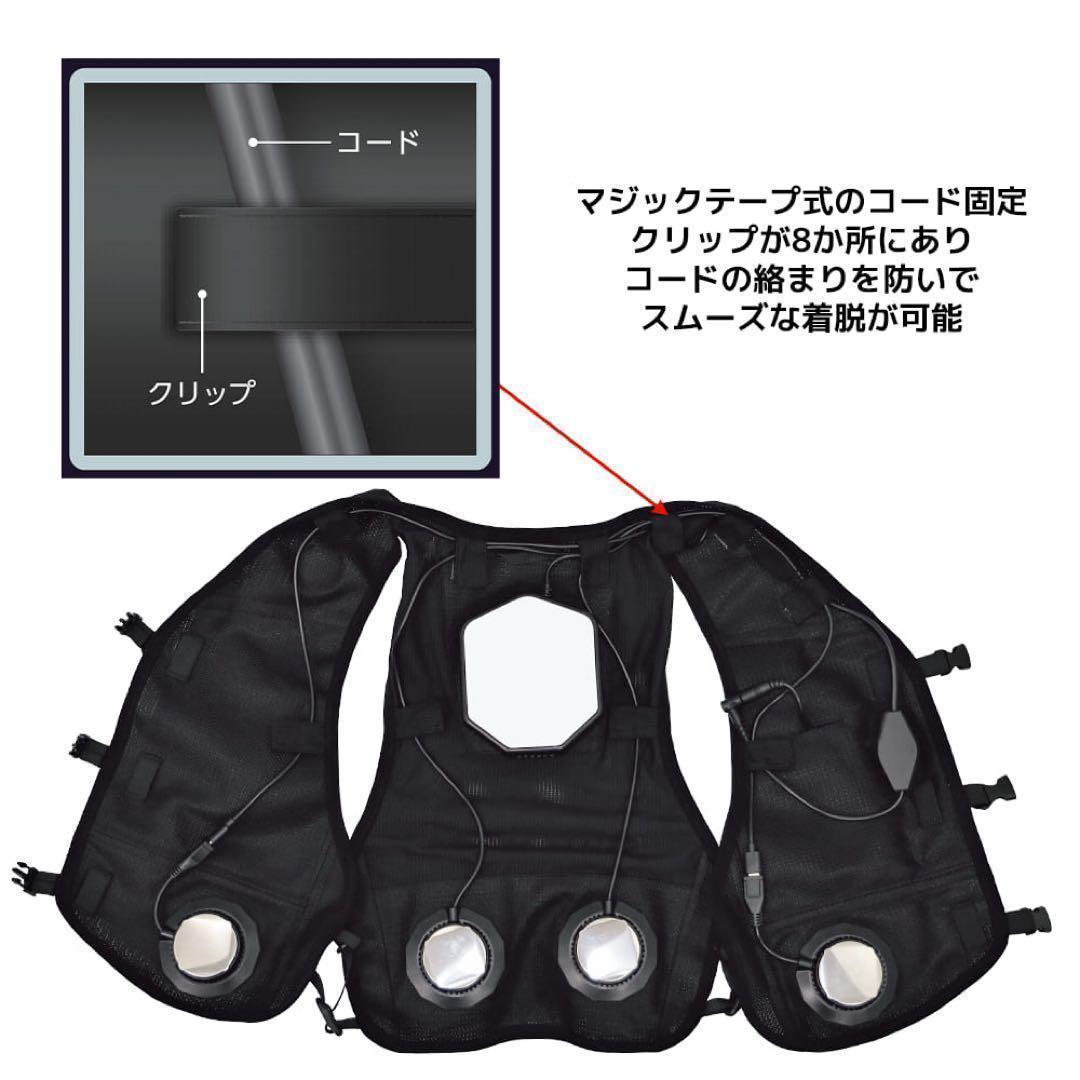 ワークマン　ウィンドコアアイス×ヒーターペルチェベストPRO2　787