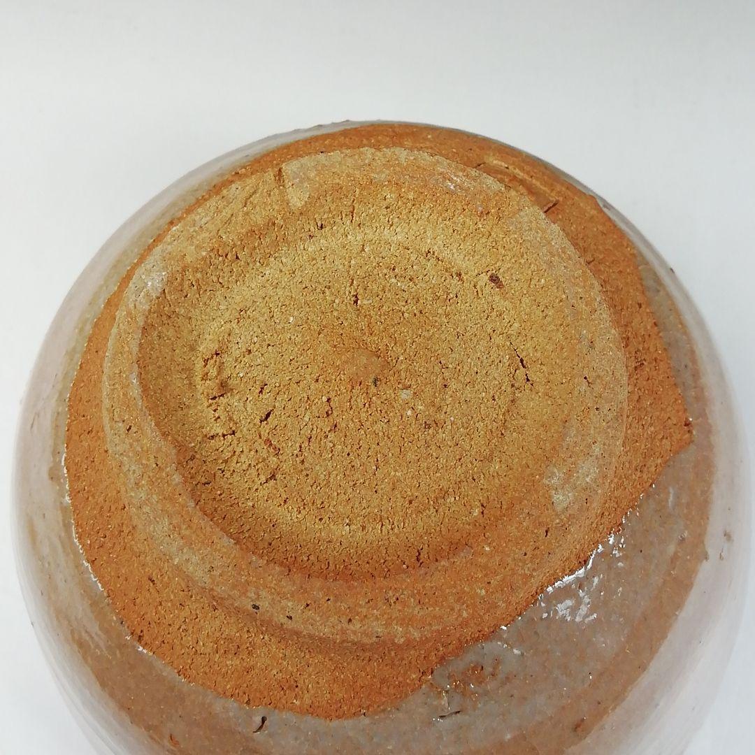 Ｔ９７　茶碗　『唐津　茶碗』『鏡山窯　井上東也』　共箱　抹茶碗　茶道具