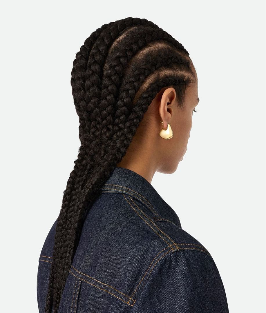 Bottega Veneta ミニフィンピアス　ゴールド