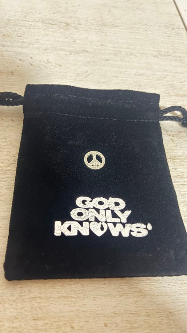 GOD ONLY KNOWS ピースマークパーツ