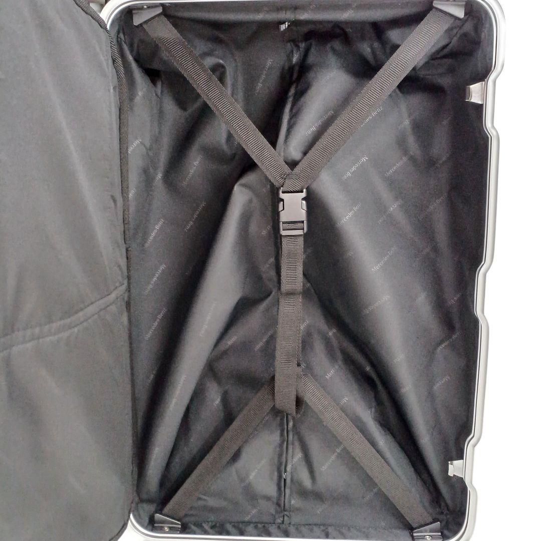 新品未使用‼️メルセデスベンツ【キャリーケース 65L】シルバー/送料込み