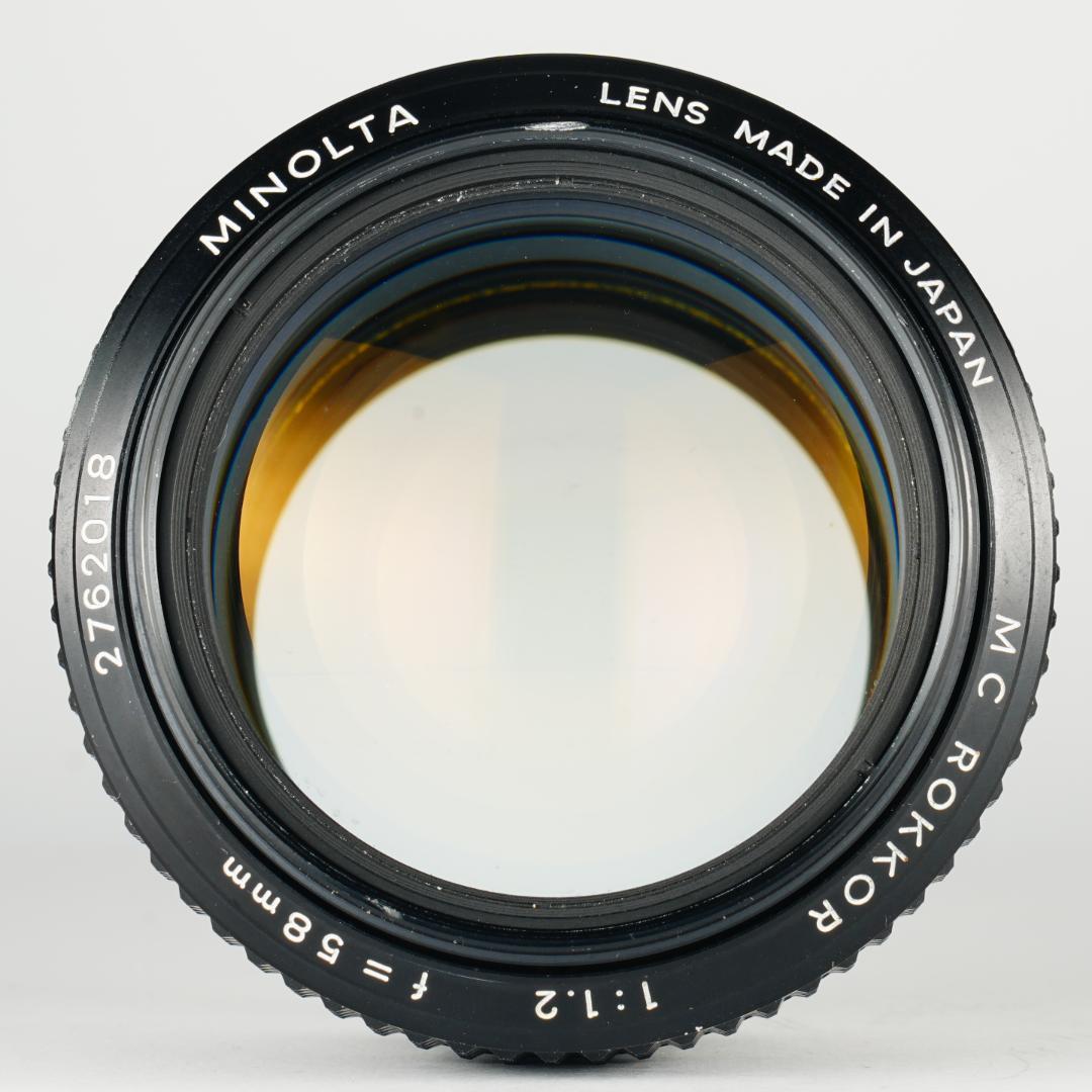 【鷹の目】Minolta MC ROKKOR-PG 58mm F1.2 018