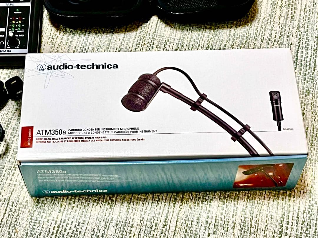 audio-technica ATM350a コンデンサーマイク