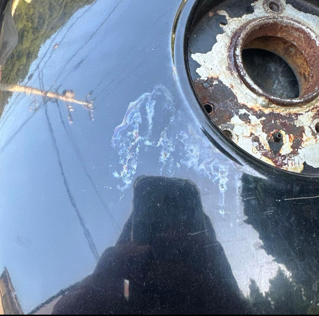 YAMAHA バイク用タンク 黒