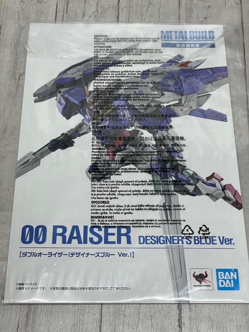 【訳あり】L BUILD ダブルオーライザー デザイナーズブルー