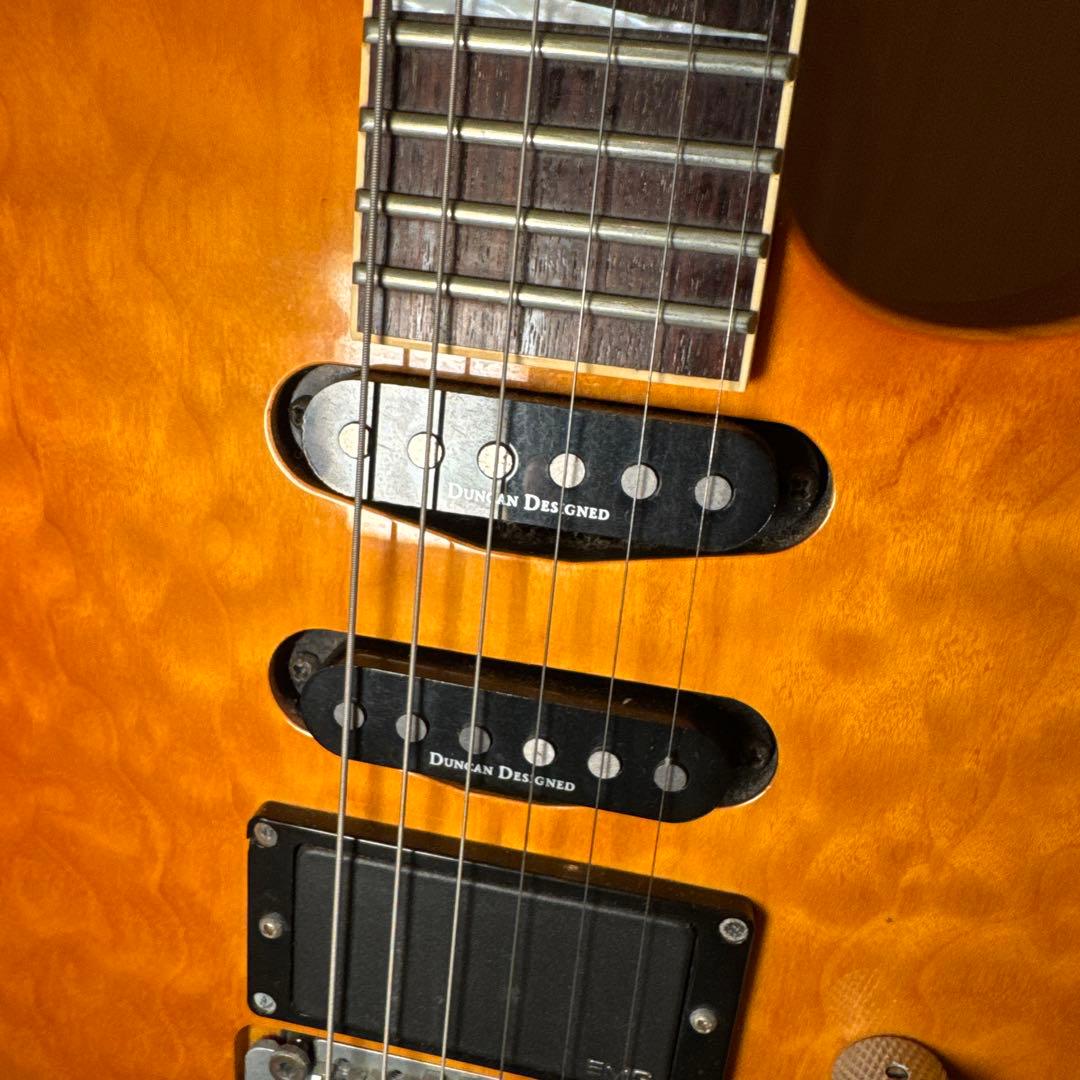 【日本製】Grover Jackson ★DINKY★キルトメイプル★アッシュ