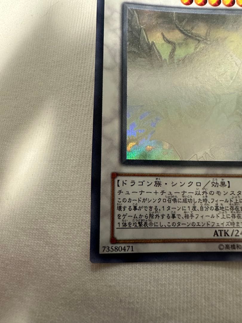 テイブラック•ローズ•ドラゴン　　ホロ