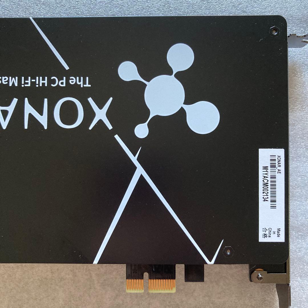 中古 本体のみ ASUS XONAR AE ゲーミングサウンドカード