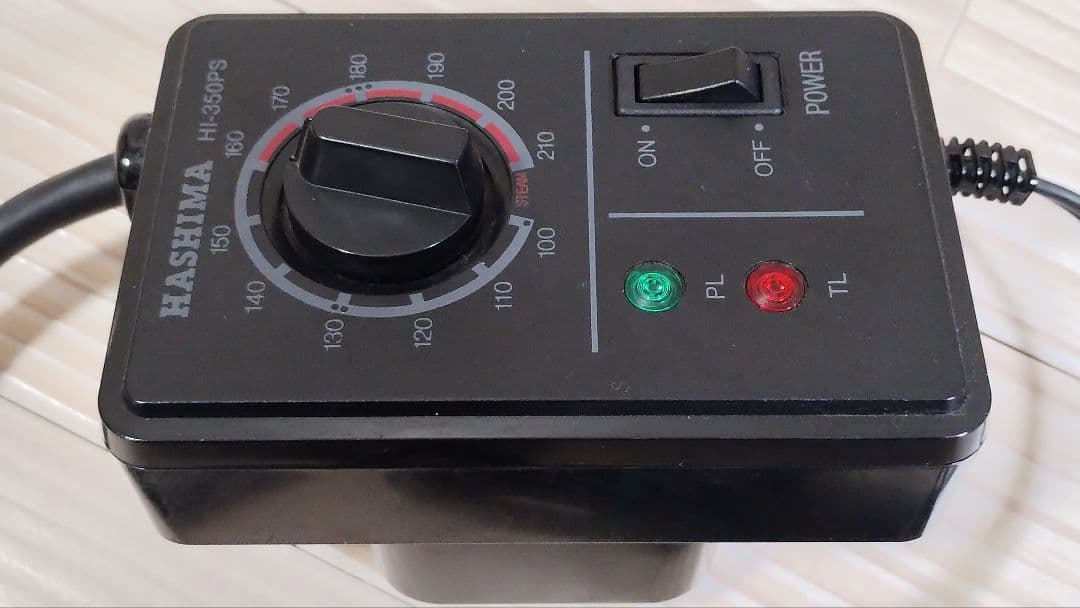 ハシマ工業用滴下式スチームアイロン HI-350PS バキュームアイロン台セット